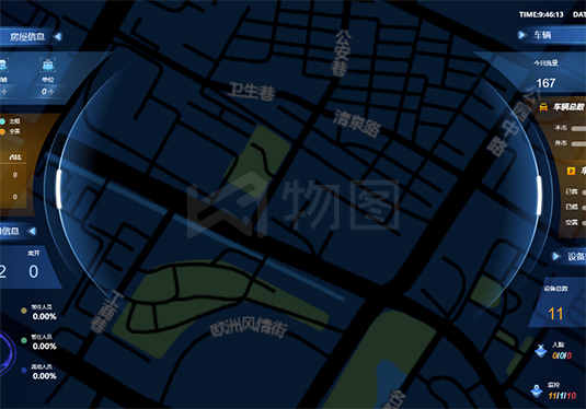 物图参与南通某县级市智慧社区平台建设